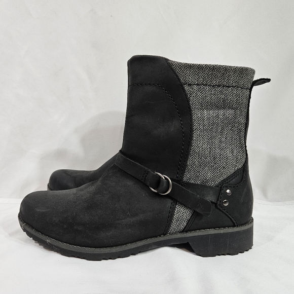 Eddie Bauer Covey black  boots women's size 8 - Picture 6 of 14